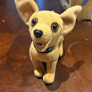 Charming Tan Plush Dog Stuffed Animal
